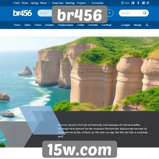 Análise das funcionalidades disponíveis no site br456